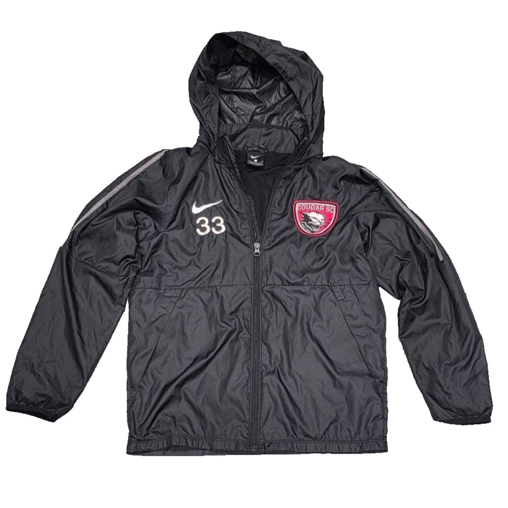 Nike Cougar SC boys kids Jacket Black Large A004741